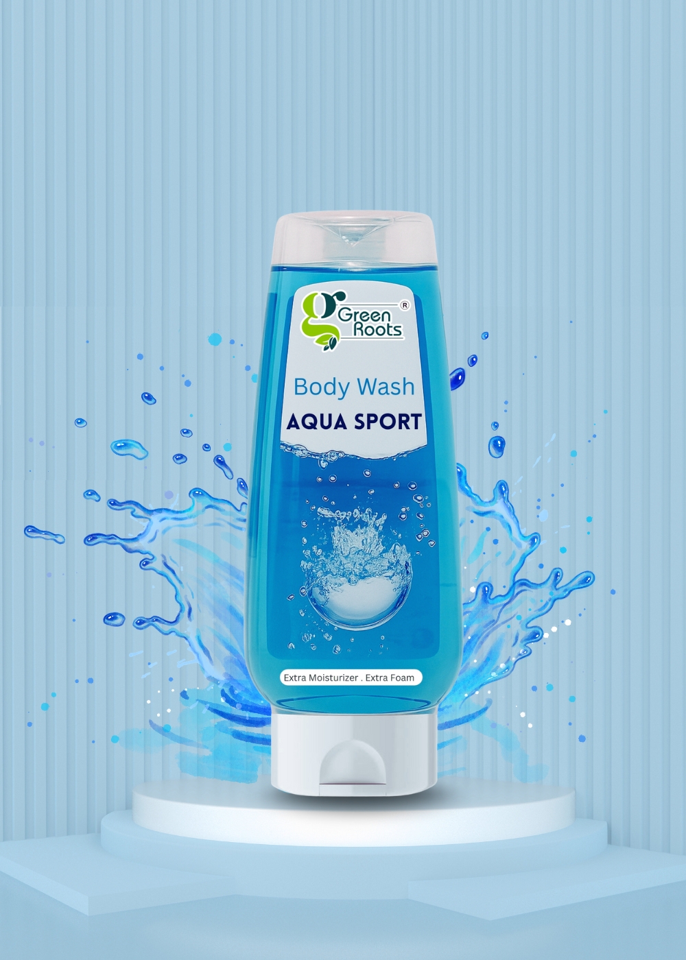 Paraben Free Body Wash- Aqua Sport- 250 ml