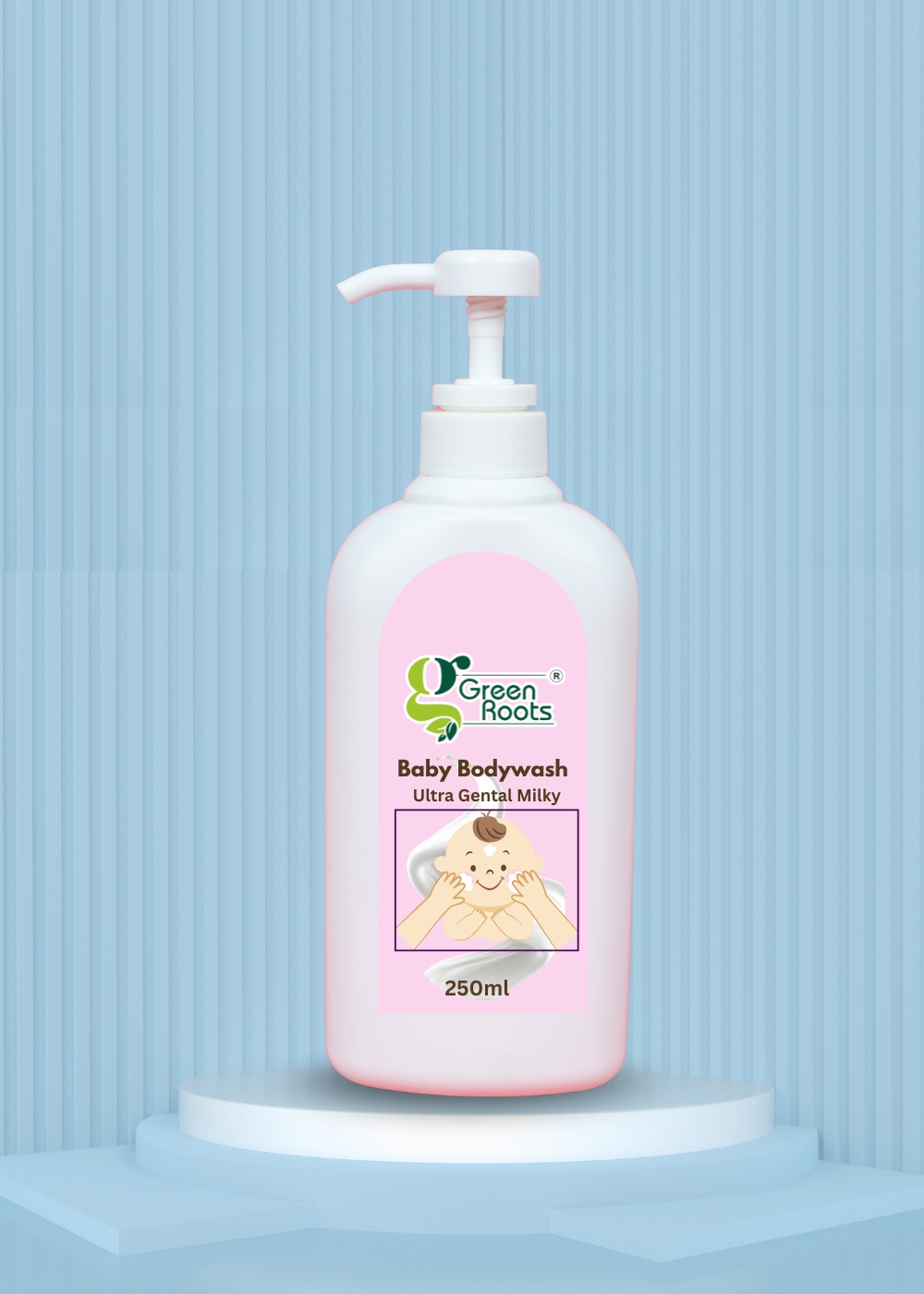 Baby Ultra Gentle Milky Body Wash- 250 ml