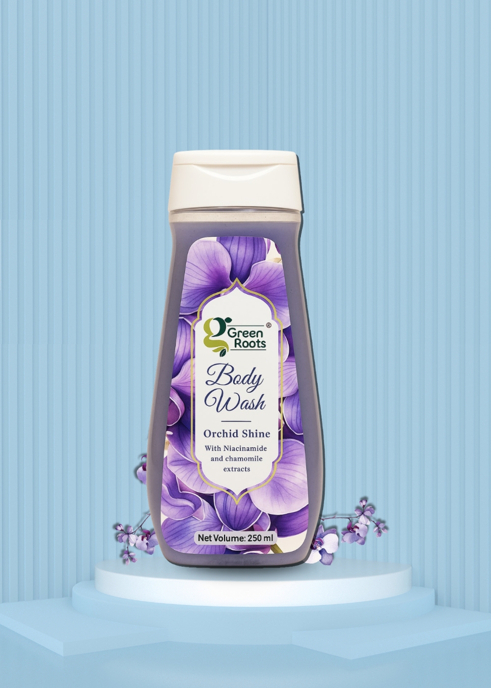 Premium Body Wash- Orchid Shine with Niacinamide- 250 ml